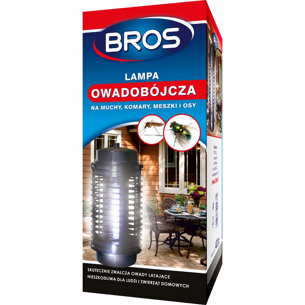 

Lampa owadobójcza 'Bros 445' z siatką rażącą