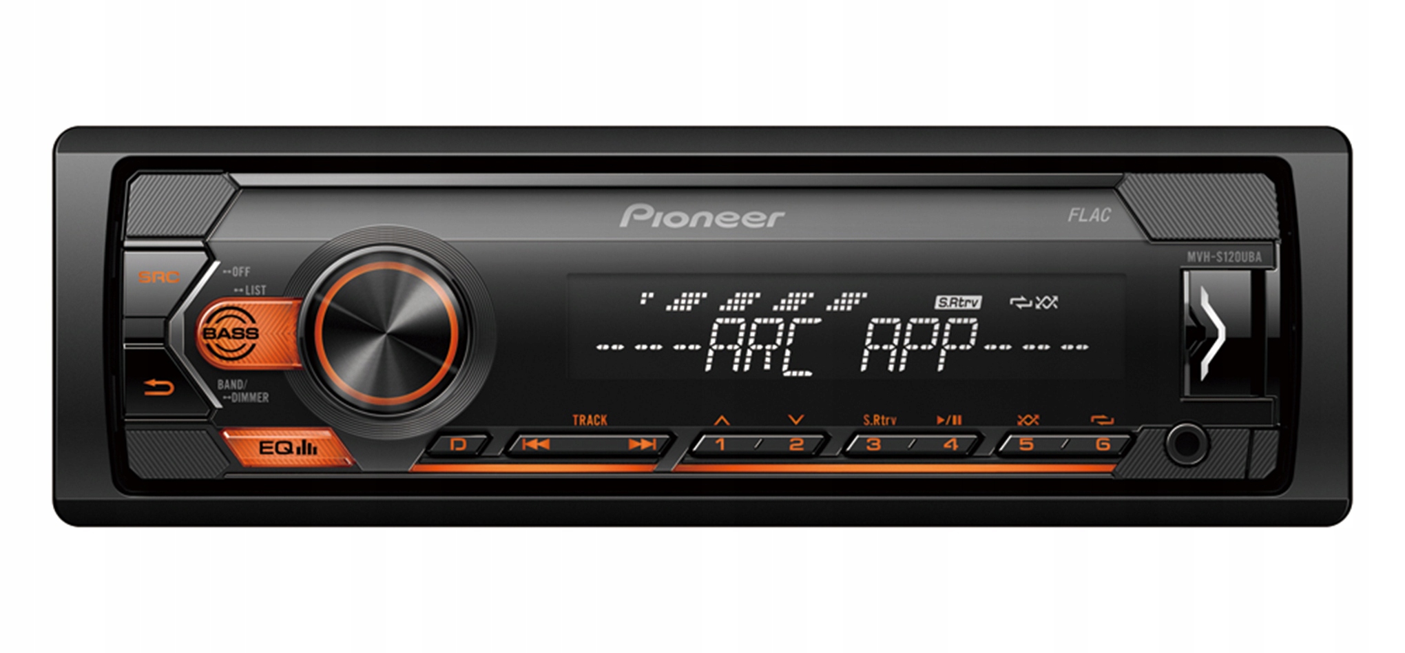 Automobilové rádio Aux Usb MP3 4x50W Orange Pioneer MVH-S120UBA