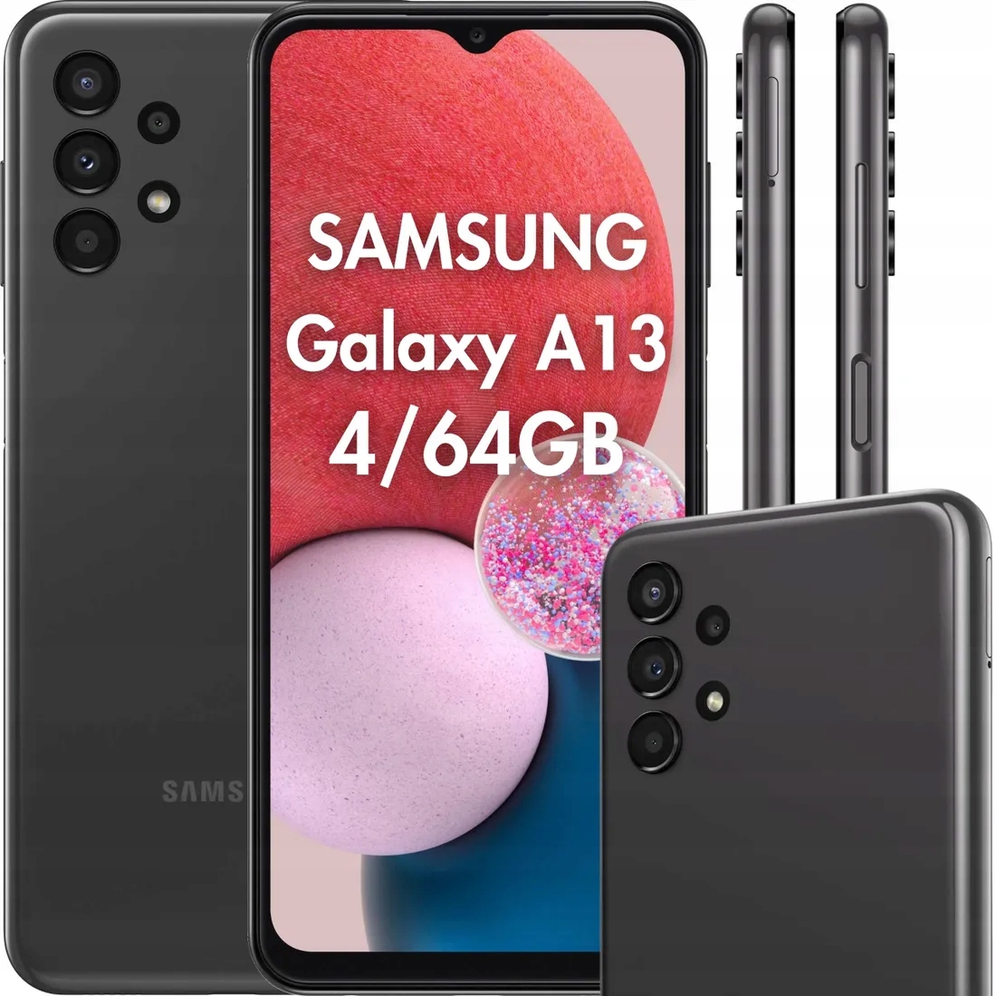 Samsung Galaxy A13 5G 4/64GB Nfc A136B/DSN Černý Orig. balení Nové