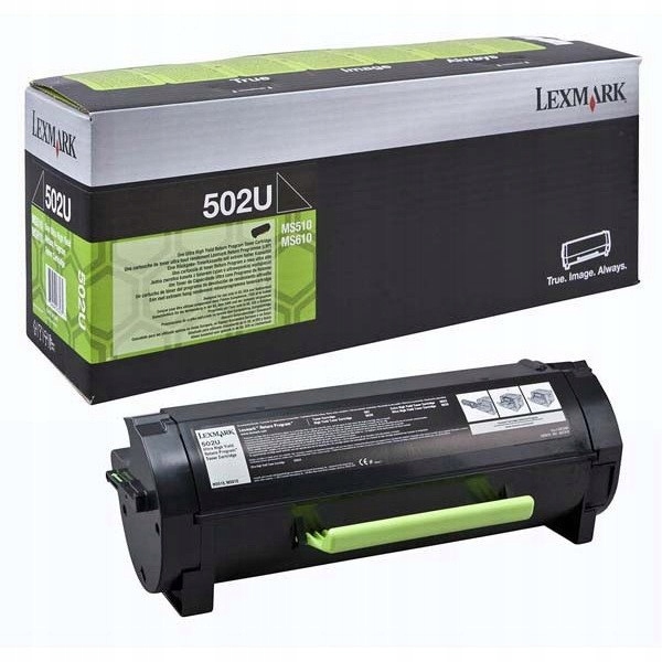 Toner Lexmark (502U/50F2U00/50F2U0E) černý 20000 str