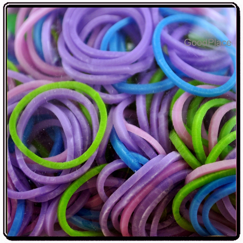 

Gumki do Bransoletek Loom Bands kolorowe 200 szt.