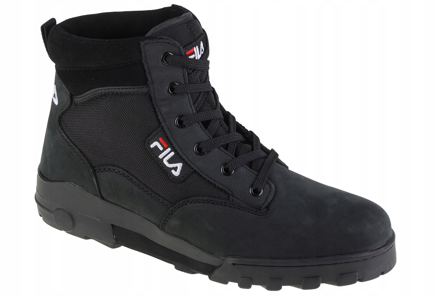 Fila Grunge II MID [44] Pánské trapery Nubuk Černá