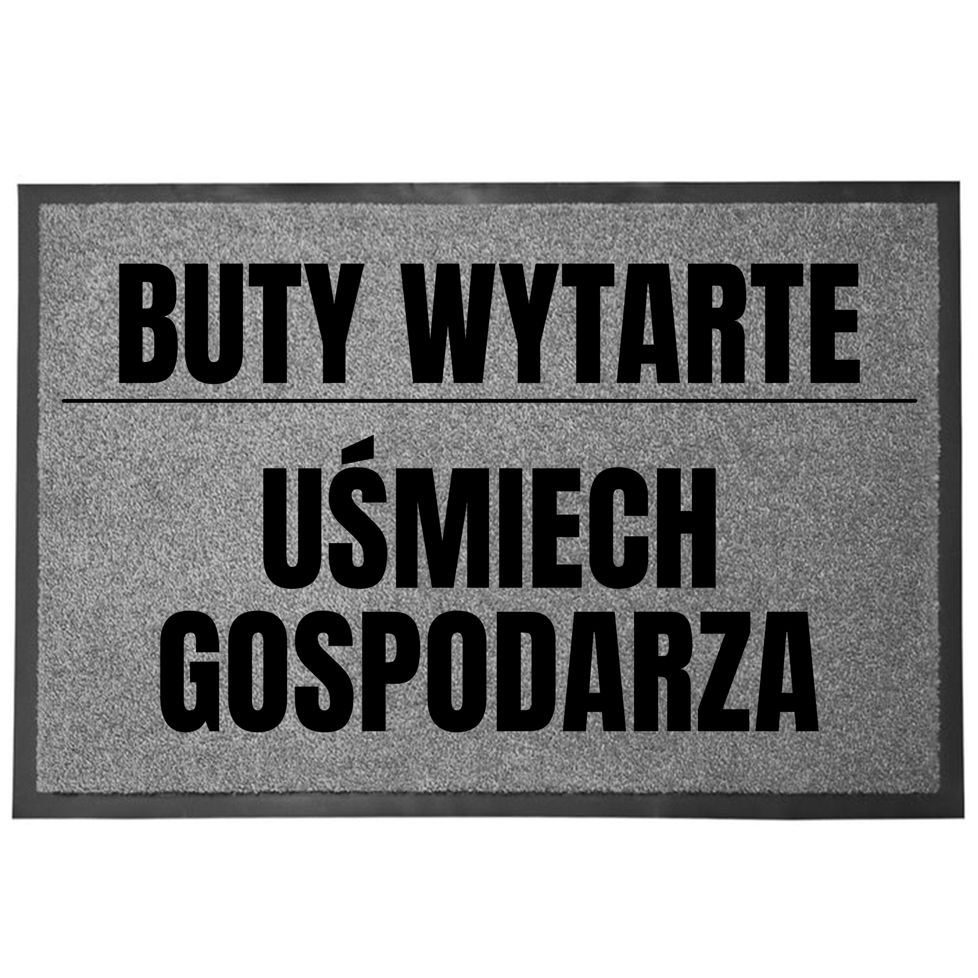 Wycieraczka Wejściowa Szara 40X60 Pod Drzwi Z Humorem Zabawna Buty Wytarte