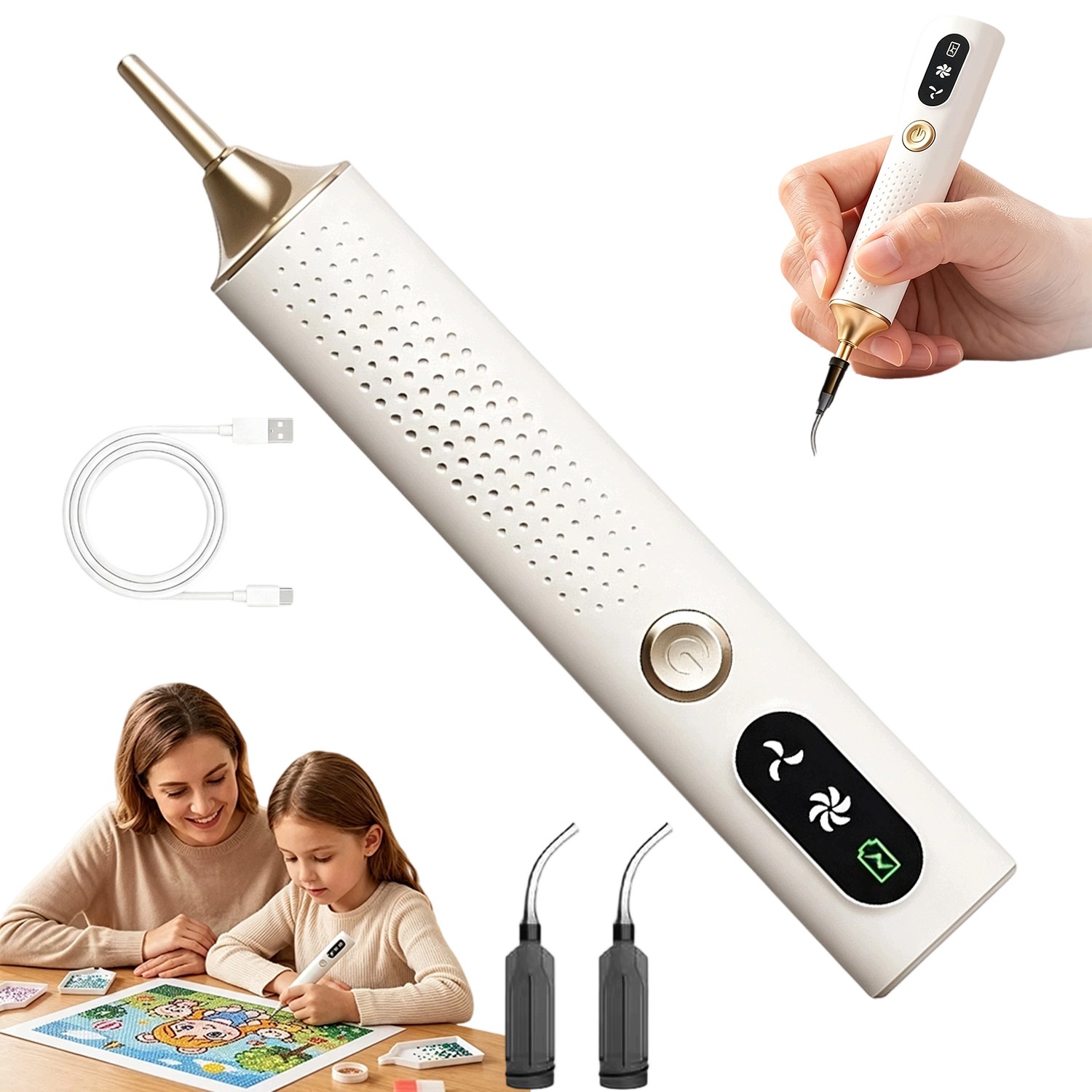 Led Podsvícené Propiska Pro Diamantové Vyšívání Diamond Painting Mozaika