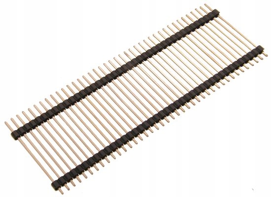 

Złącze Goldpin Dystans 1X40 -2,54 Proste Do Druku