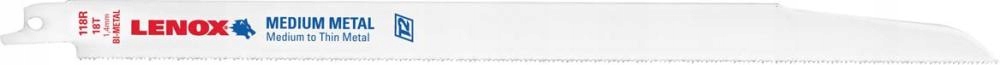 Pilový kotouč pro šavlové pily 305x19x0,9 mm, 18 zubů, 5 ks Lenox