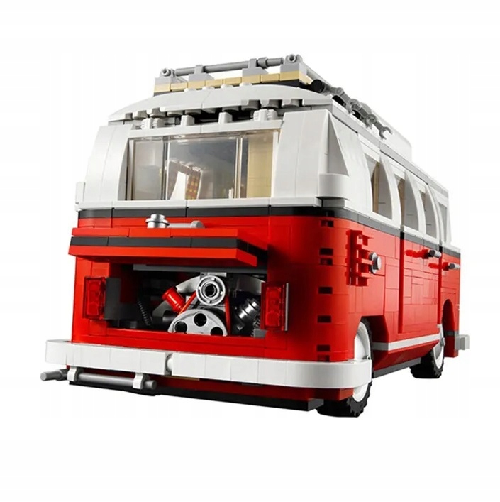 Klocki samochód KAMPER ogórek 1354el (1354PCS) Wiek dziecka 11 lat +