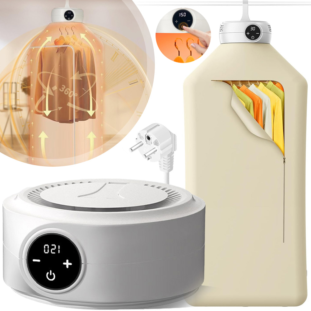 Levně Elektrická Sušák Prádla Sušák Skládací Sušák Nízká Hladina Hluku