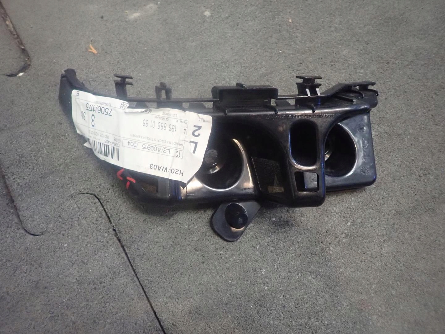 bumper bracket left rear part MERCEDES GLA W156 A156
