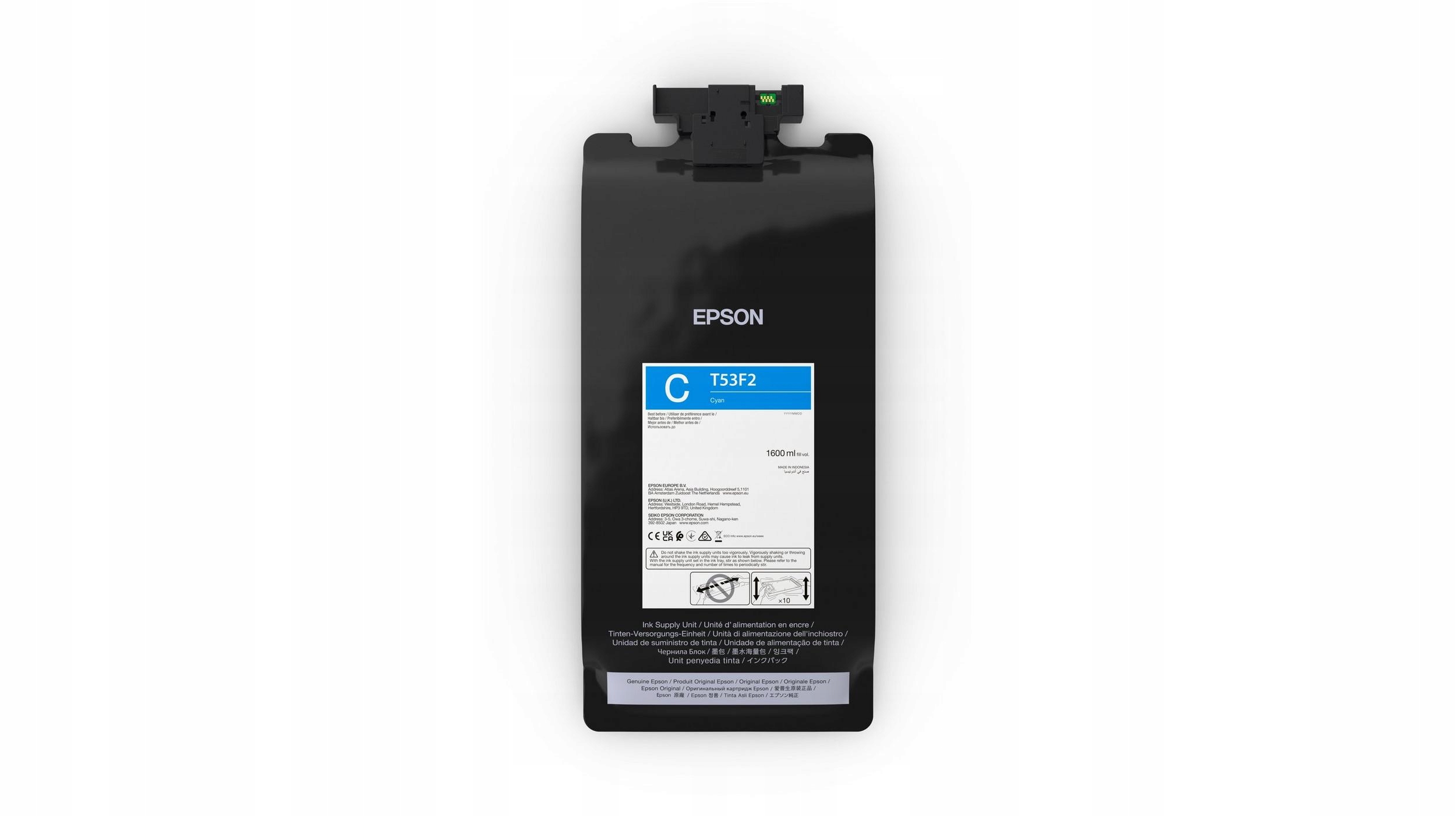Epson P-Series Cyan Iips Ink 1600ml C13T53F200