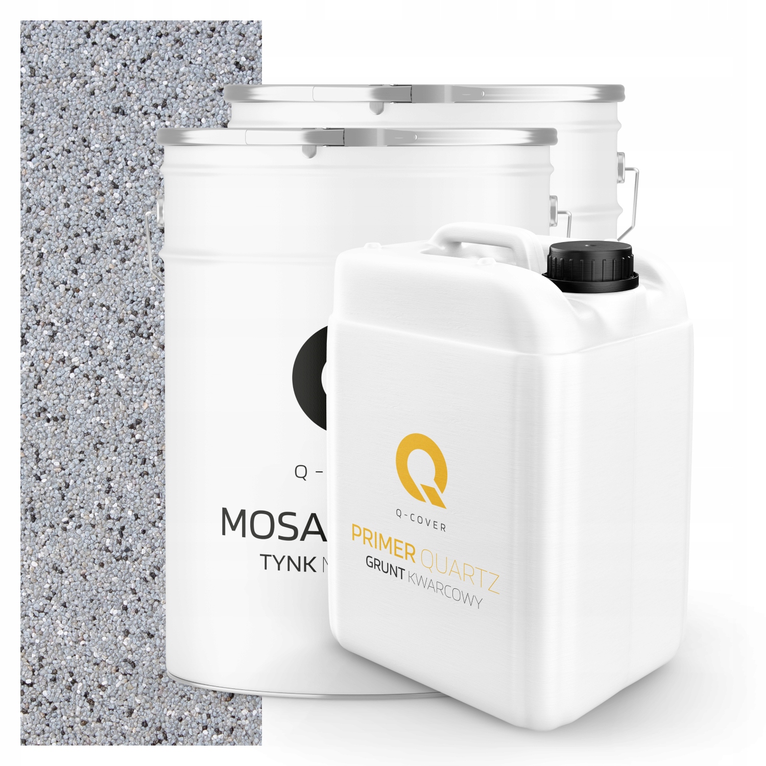 Mozaiková Omítka Šedá M32 Pryskyřičná Ozdobná Vnější 2 x 25 Kg Půda 13 m2