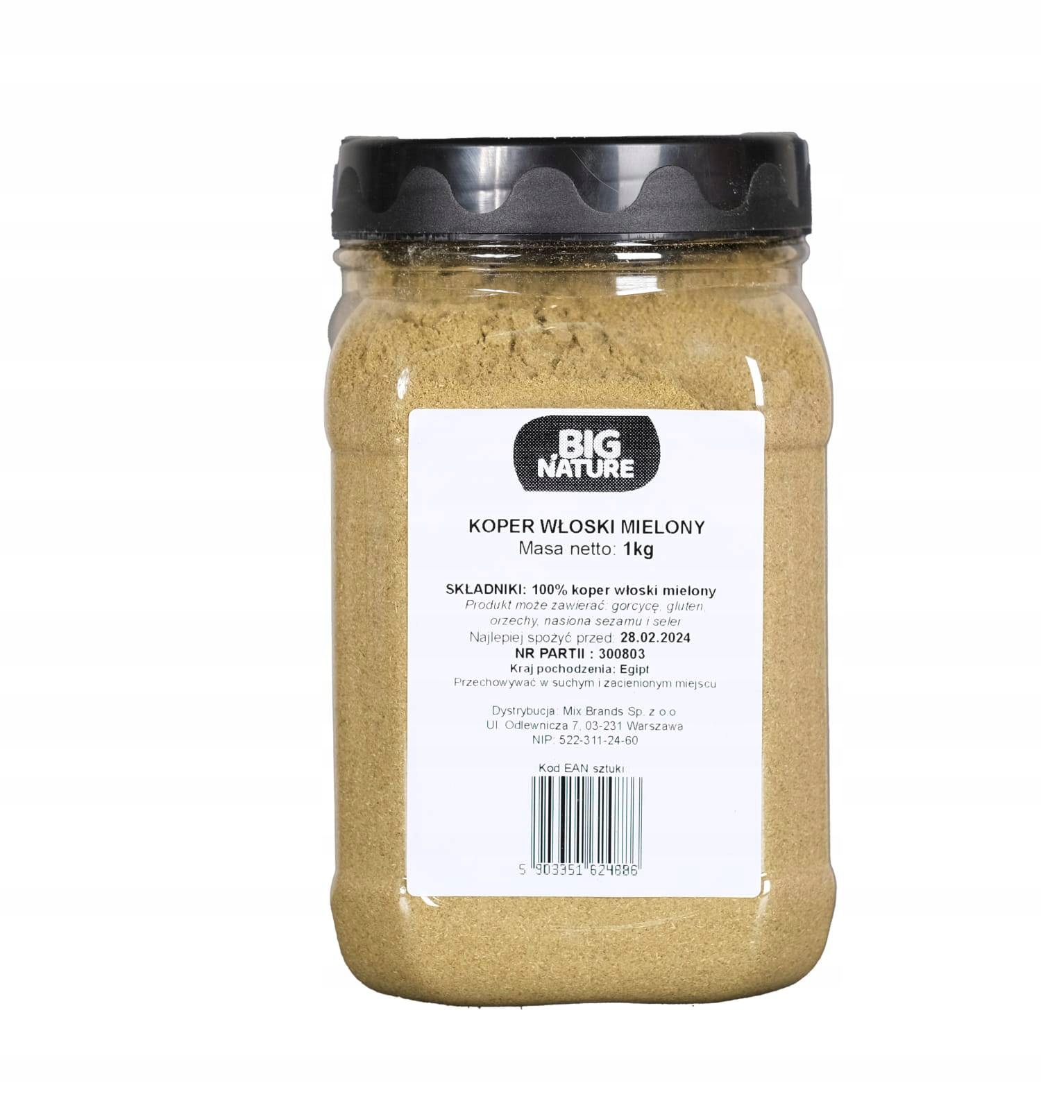 KOPER WŁOSKI MIELONY 1KG — 2