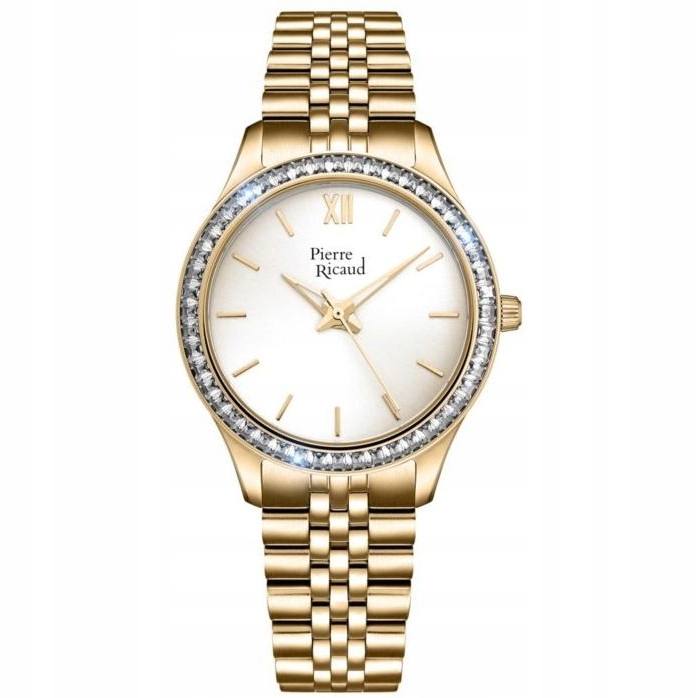 Dámské hodinky Pierre Ricaud P22064.1113QZ zlaté