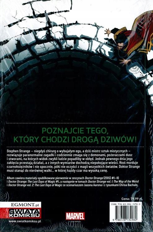 DOKTOR STRANGE tom 1 ISBN 97883281348025