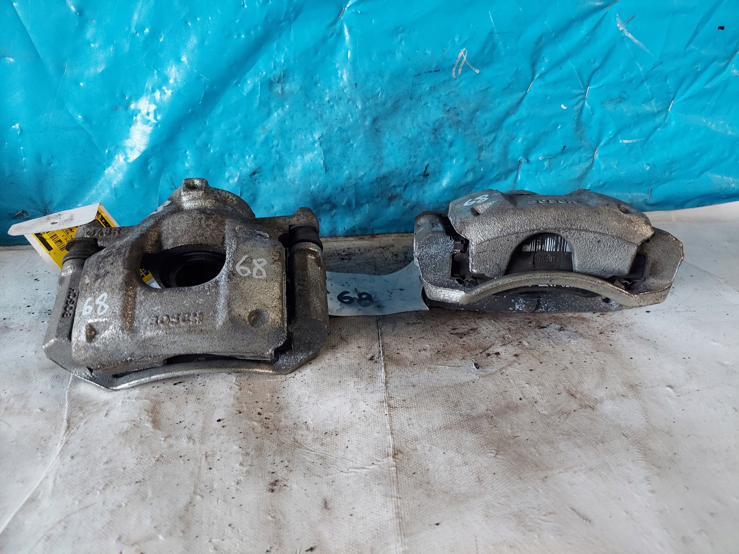 caliper CITROEN C1 2018 R 1.0 B LP and PP BOSCH 48L,R