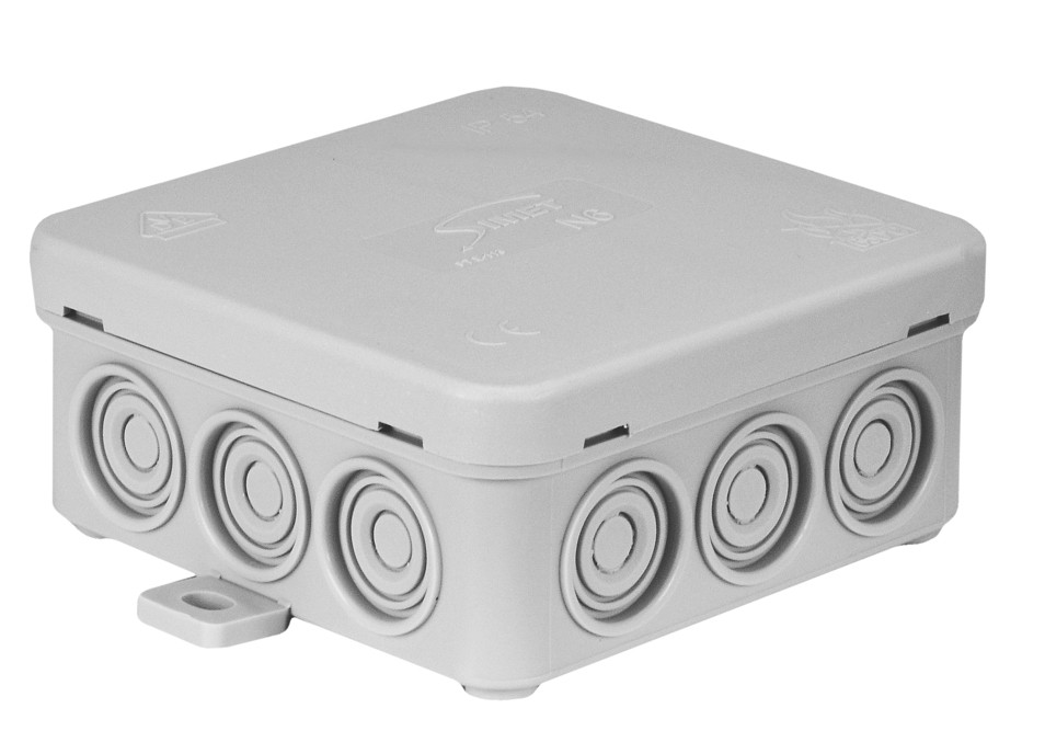 

Puszka n/t 85x85x39 IP54 dławica NS6 35346102