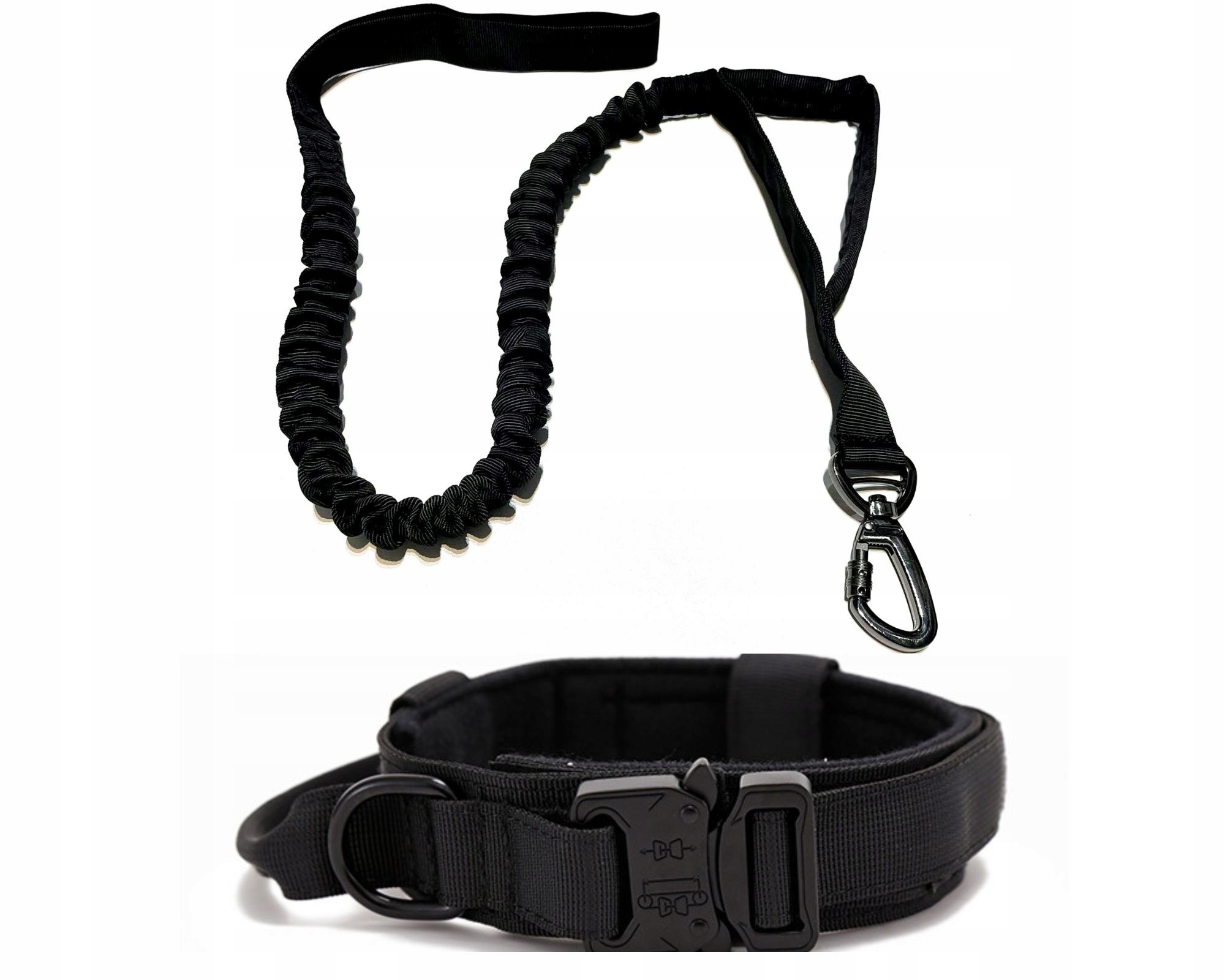 

Smycz Dla Dużego Psa Obroża Mocna 2W1 Policyjna