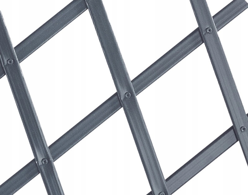 Rozsuwana krata Pvc ażur pergola 1x2m antracyt