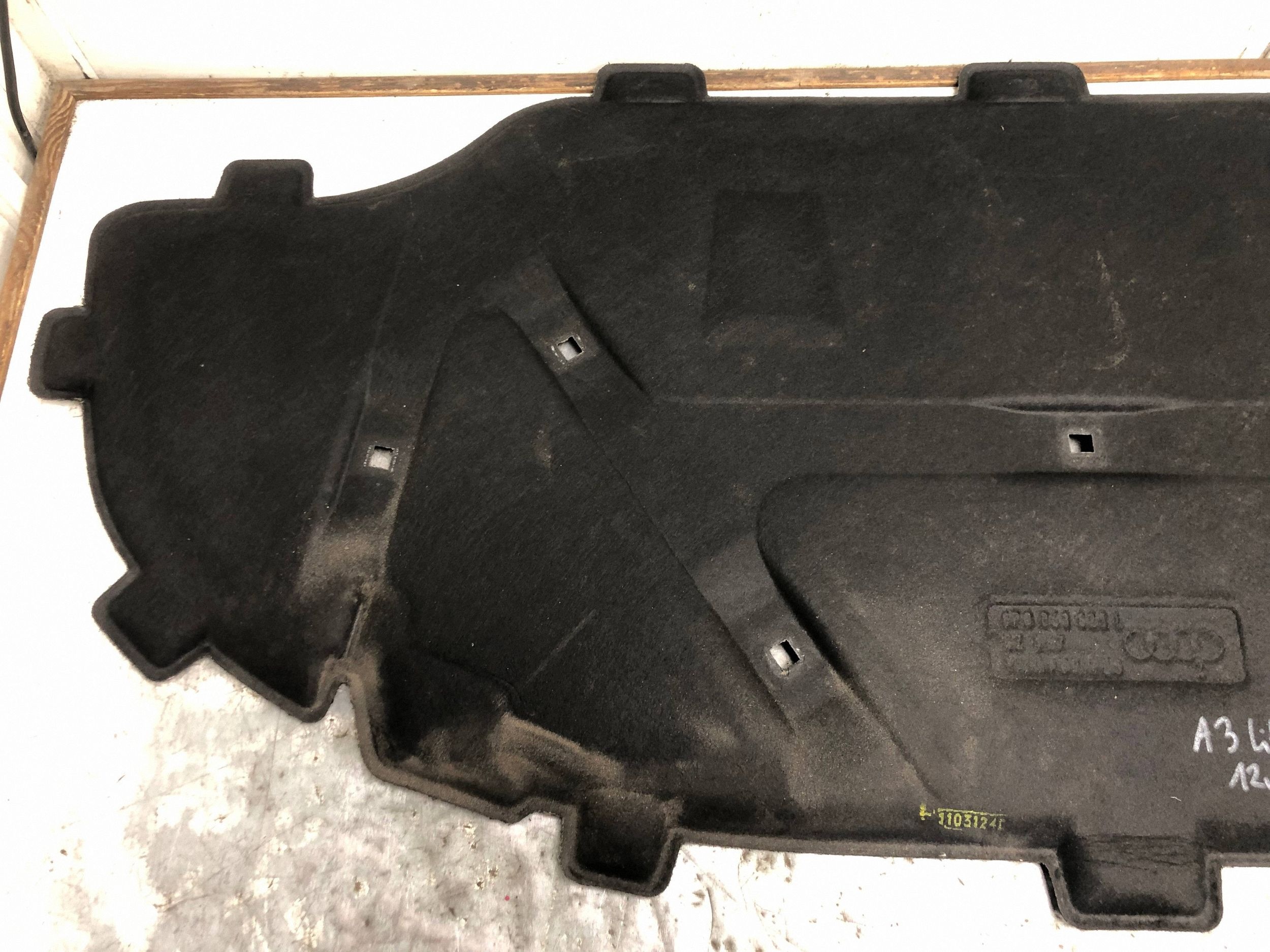 soundproofing PODBITKA bonnets AUDI A3 8P LIFT 8P0863825L