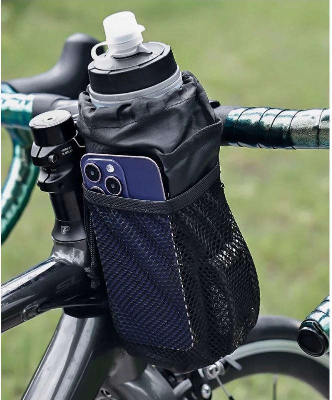 TORBA UCHWYT TERMICZNY NA BIDON BUTELKĘ NA ROWER HULAJNOGĘ Materiał dominujący nylon