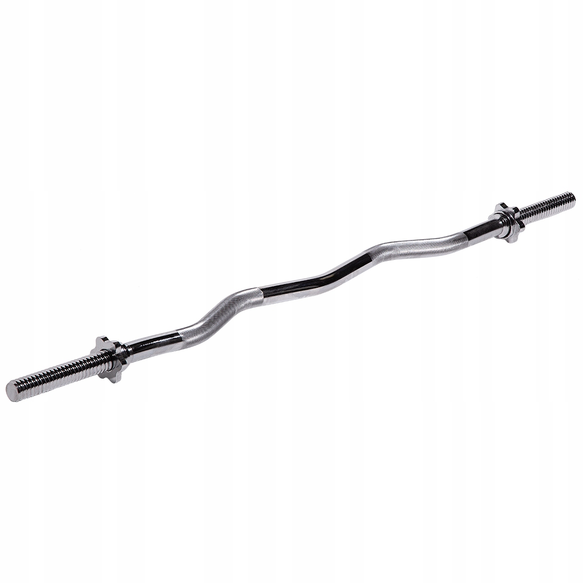 Sztanga Łamana Gryf Lekko Wygięty 120cm 30mm Hms Biceps Triceps Zaciski