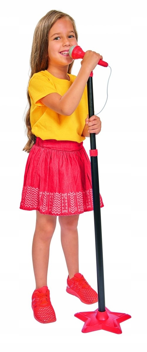 GITARA ROCKOWA Z MIKROFONEM ZESTAW SIMBA Materiał metal plastik