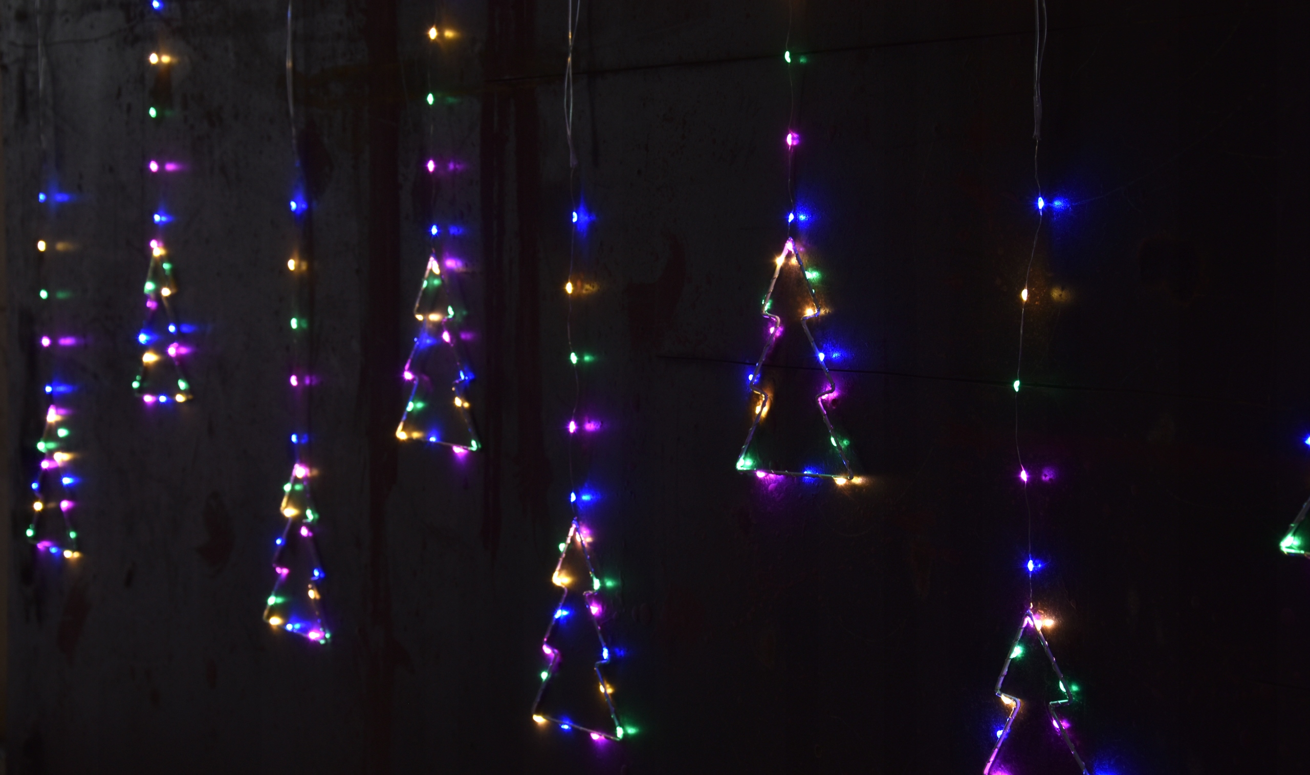 Vánoční Osvětlení Na Stromeček 160 Vánoční Stromky Vánoční Stromek Barva Drátek