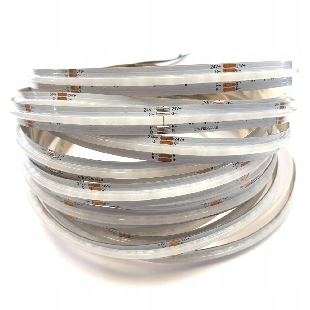 Taśma Led 50m Cob 576D/m Rgb 24V 14W/m