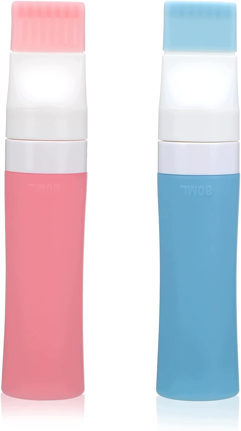 Aplikátor Na Vlasy 2 Balení 80 ML Silikonový Hřeben Barvení