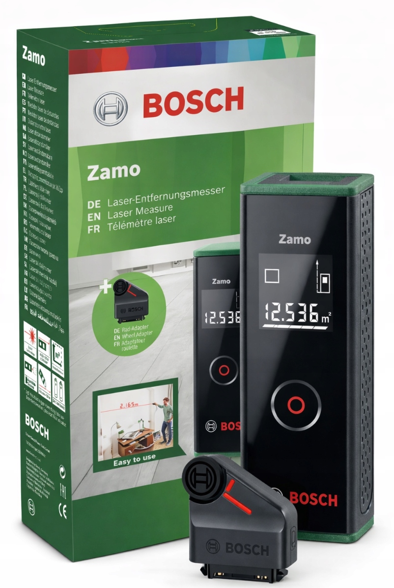Laserový Dálkoměr Bosch Zamo III adaptér (limitovaná edice)