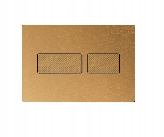 Tece Solid Przycisk spłukujący mosiądz szczotkowany 9240436