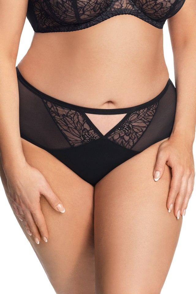 

Venezia majtki figi damskie, Gorsenia K639 czarny