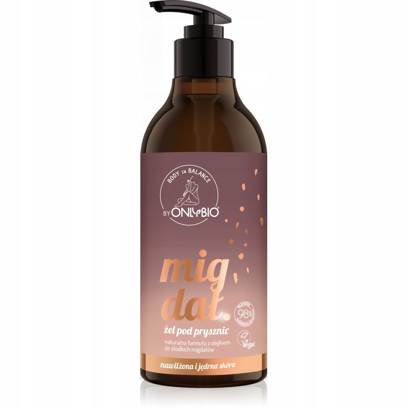 ONLYBIO BODY IN BALANCE ŻEL POD PRYSZNIC MIGDAŁ 400 ML