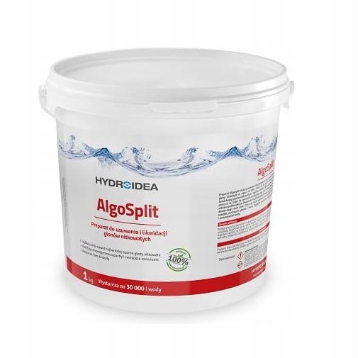 Hydroidea AlgoSplit 1kg Likwiduje glony nitkowowate w oczku wodnym natlenia
