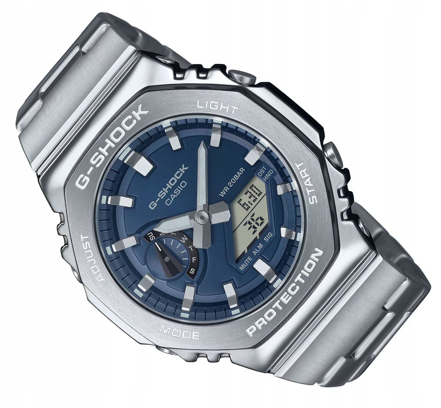 Sportovní Pánské Odolné Hodinky Casio G-shock G-steel GM-2110D-2BER