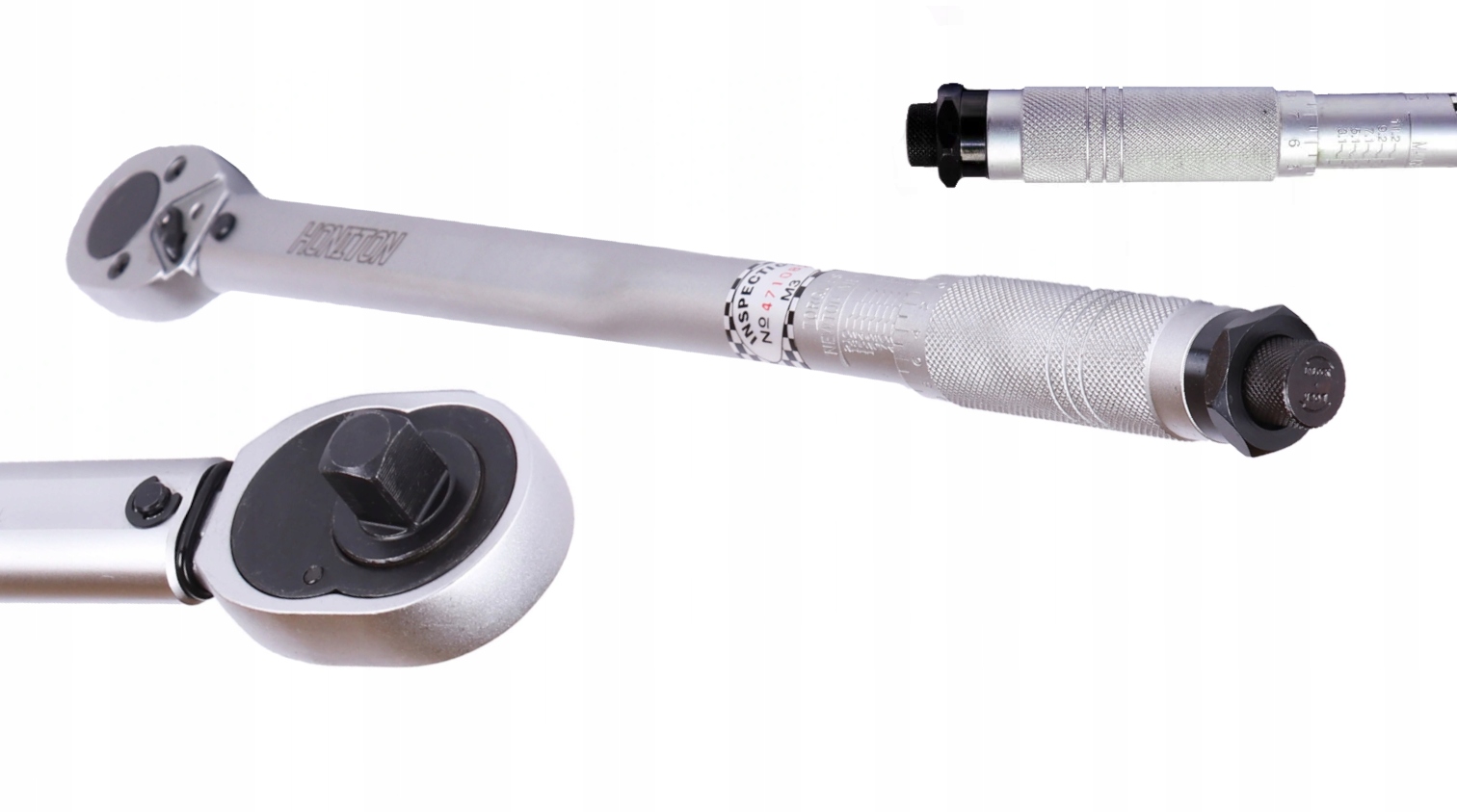 

Klucz Dynamometryczny 1/2" 42-210Nm H-413 Cer
