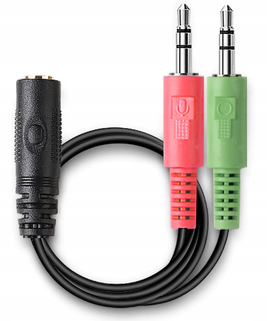 ADAPTER PRZEJŚCIÓWKA KABEL MINI JACK DO SŁUCHAWEK