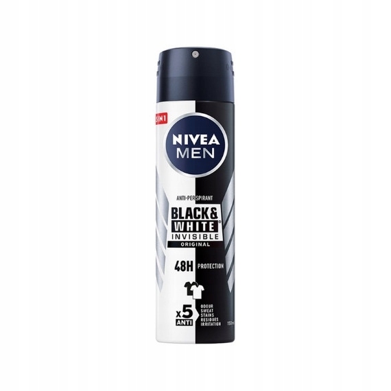 

Nivea Men, Invisible Power, Antyperspirant w spray