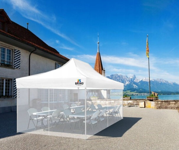 Pawilon ogrodowy z moskitierą 3x6m Długość 6 m