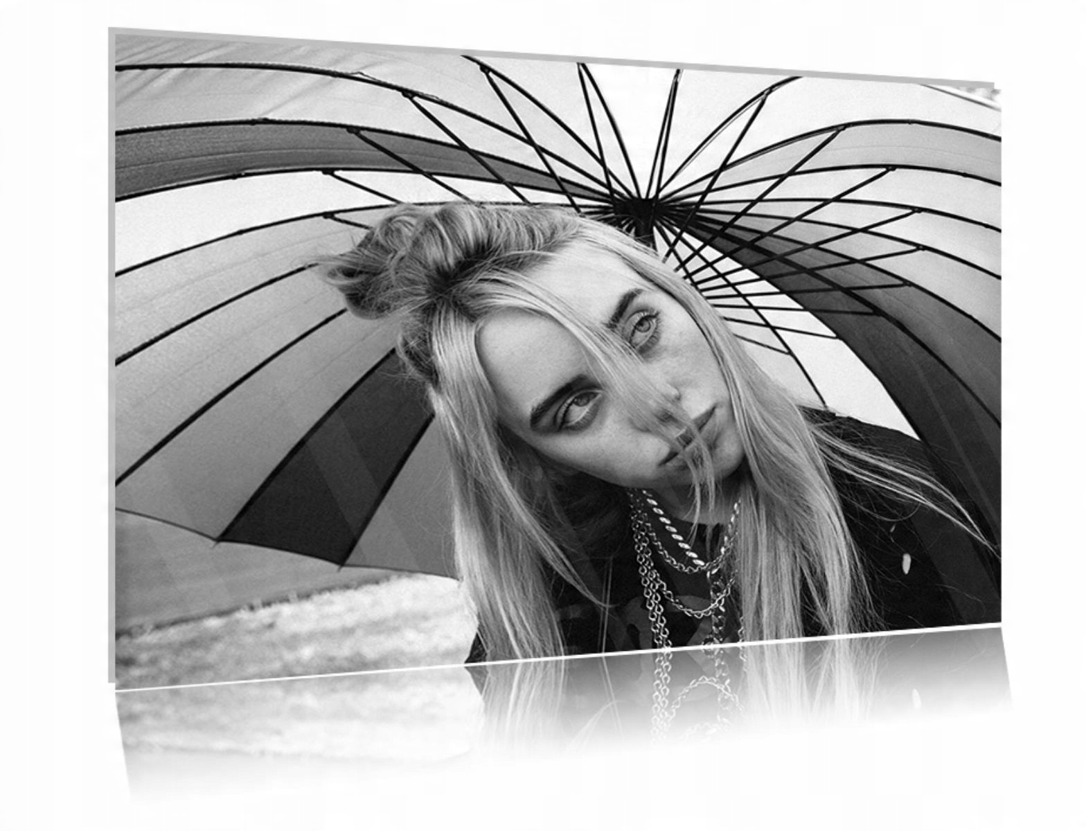 

Obraz szklany na szkle Billie Eilish 06 80x60