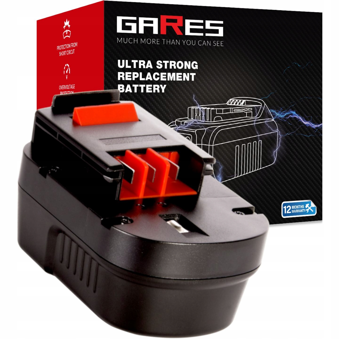 Baterie Akumulátor pro Black Decker EPC12CA 1.5Ah 12V