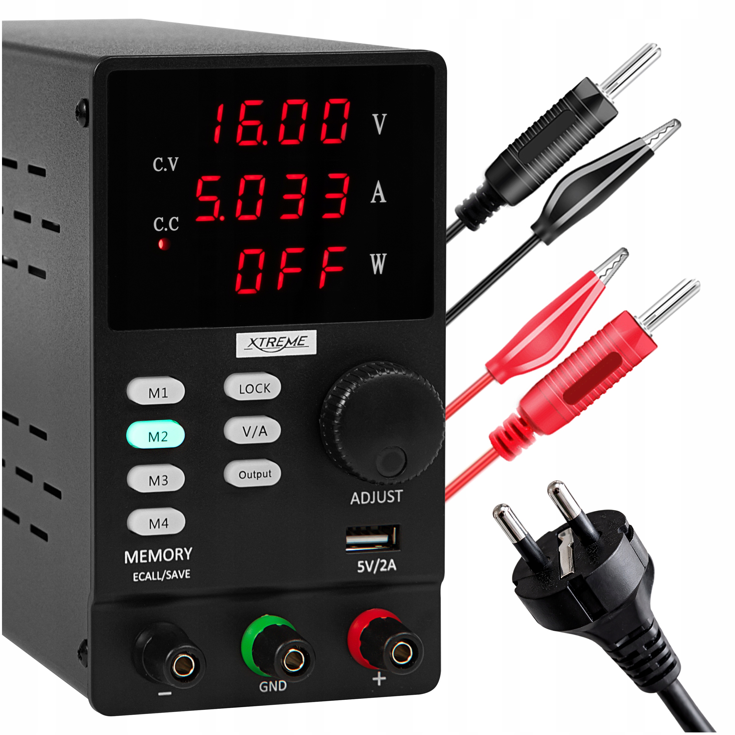 Regulovatelný Servisní Laboratorní Napájecí Zdroj S 30V 10A Přesnou Pamětí