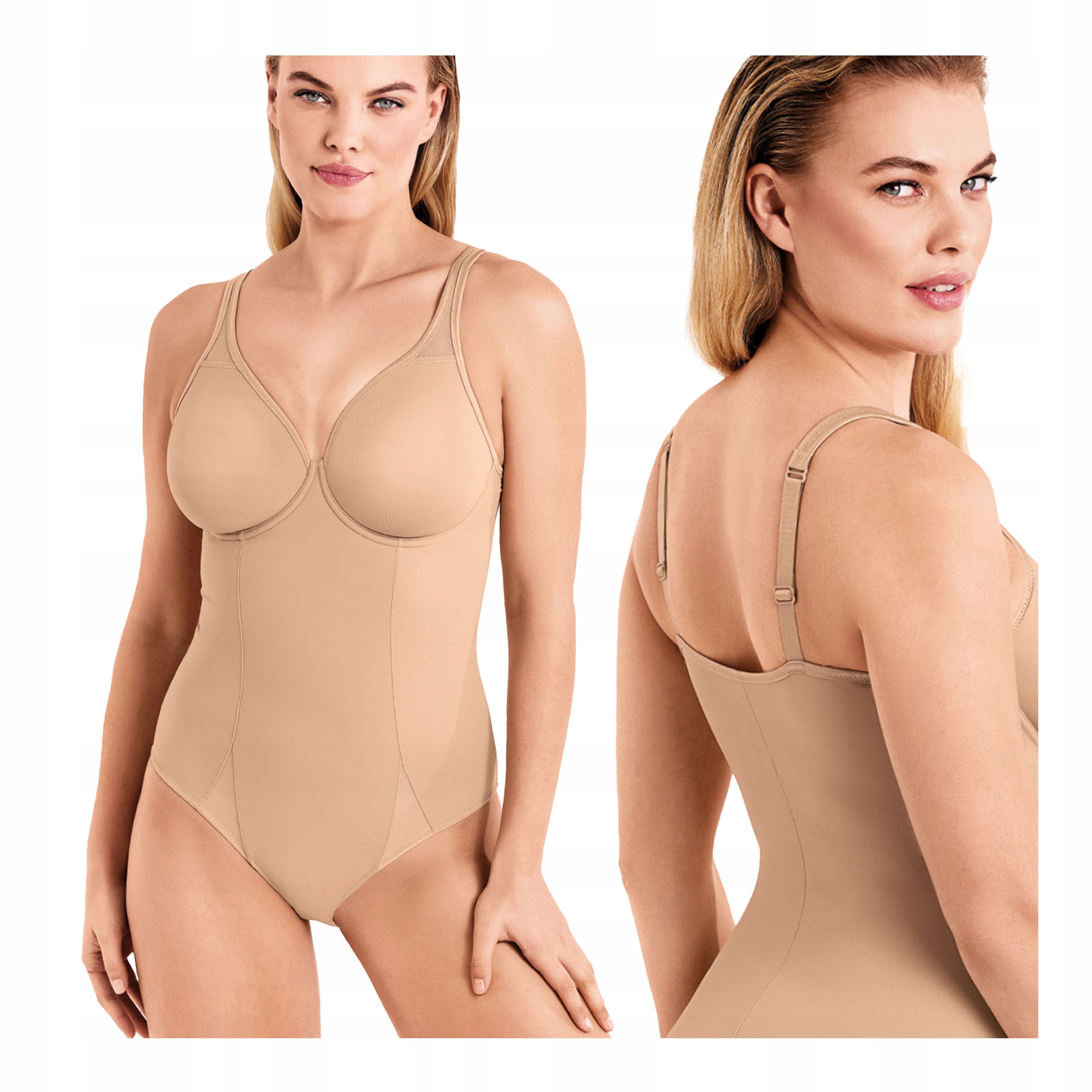 Dámské modelovací body s kosticemi a širokými ramínky Infiore 85C