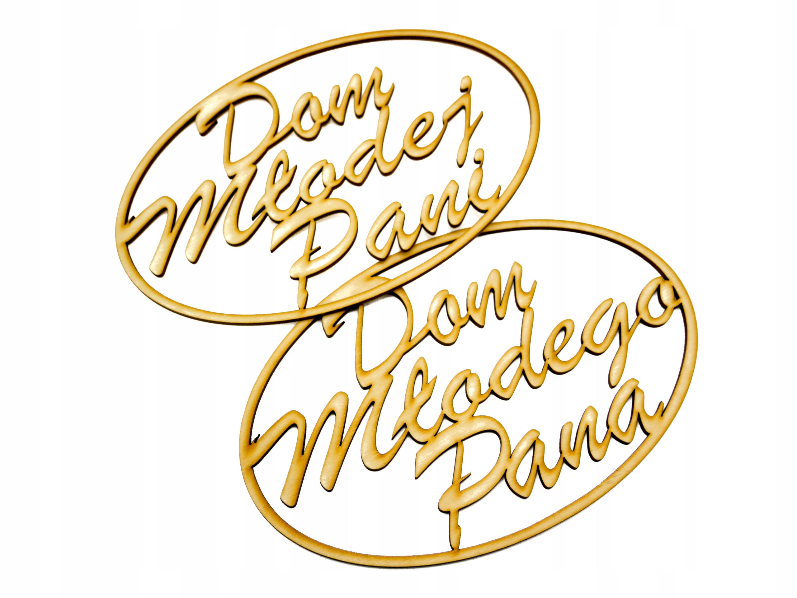 SKLEJKA Zestaw Dom Młodej Pani i Pana Młodego 20cm