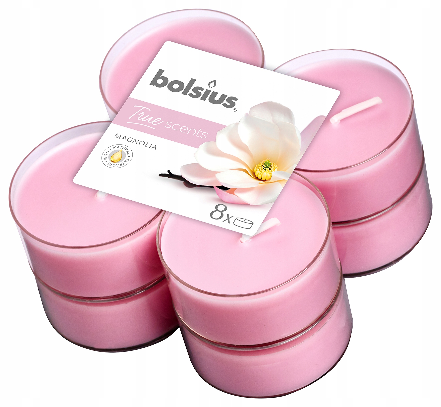 

Bolsius Świece zapach. Maxi lights 8h Magnolia A'8