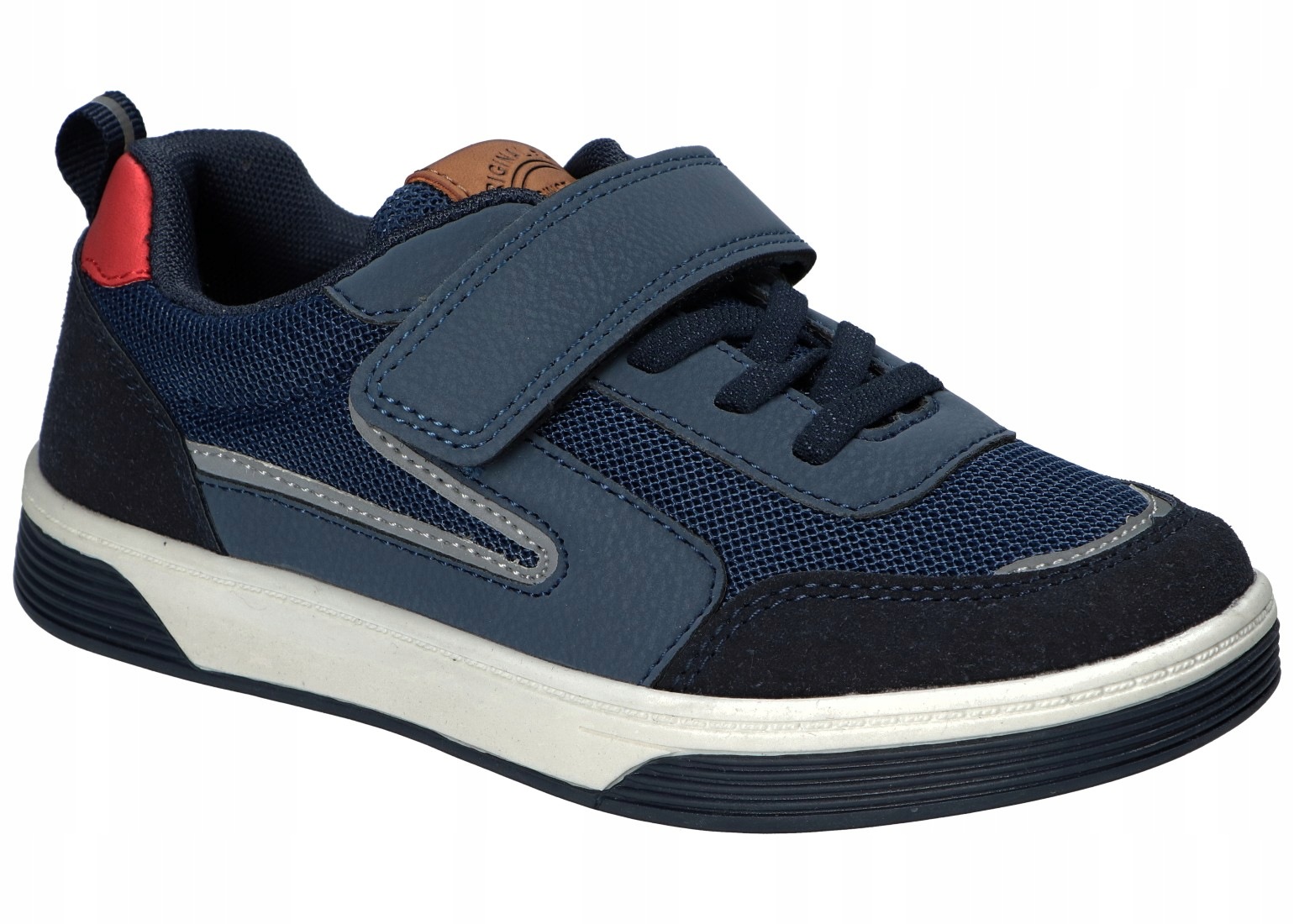 American Club XD184 Buty Sportowe Dziecięce Na Rzep Wkładka Skórzana N 35
