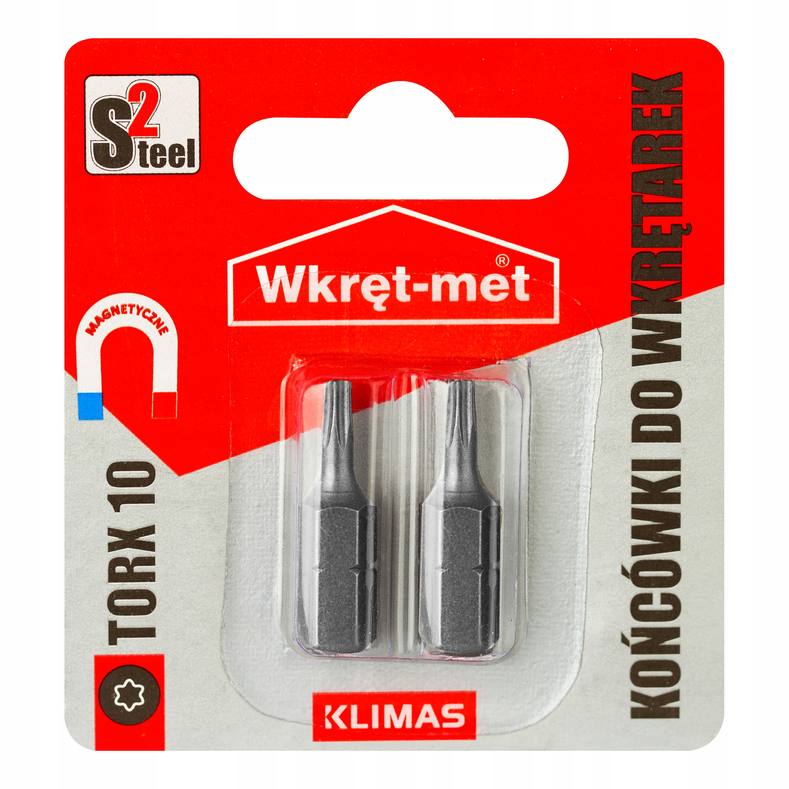 

Bity torx Wkręt-met TX-10S2 t10x25mm 2 sztuki