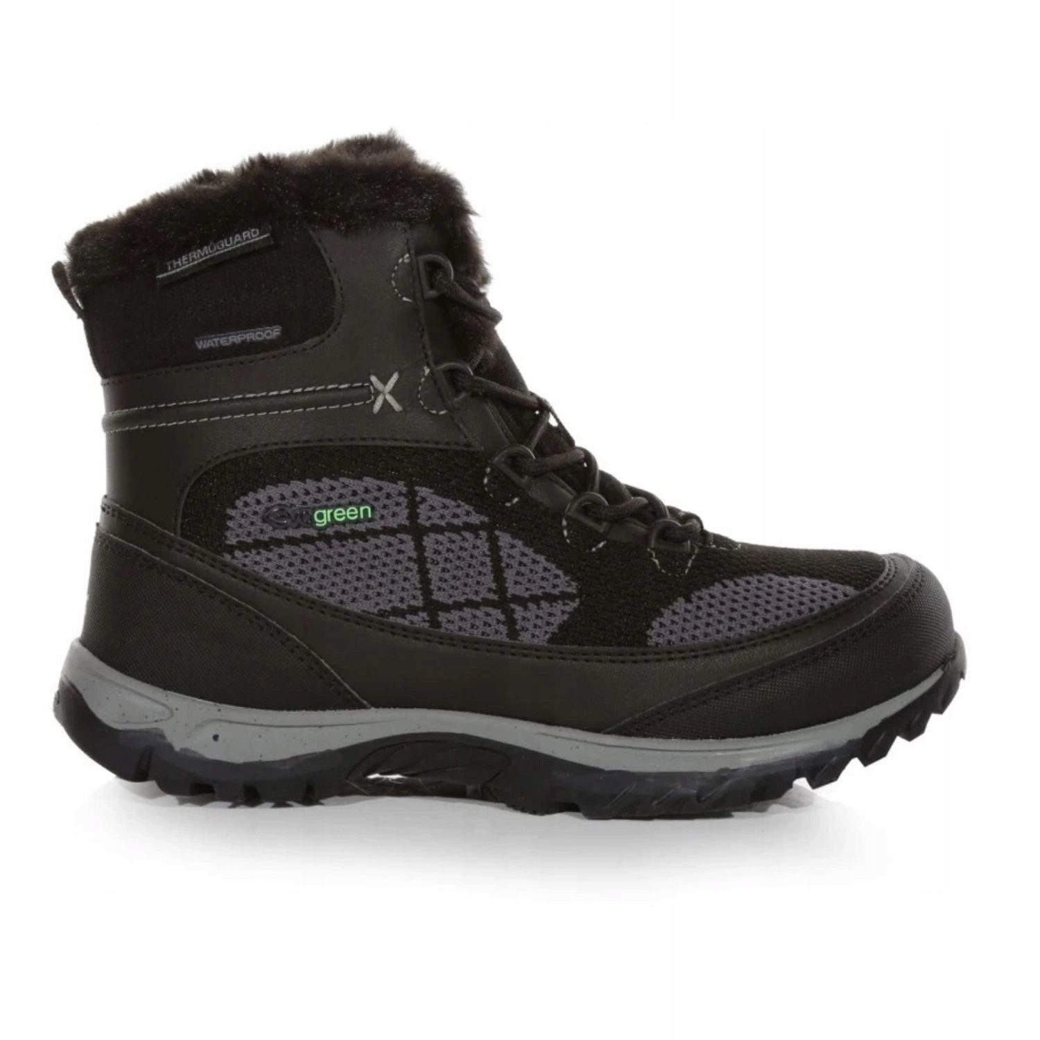 Dámské trekové boty Regatta Hawthorn zateplené černé nad kotník vel.