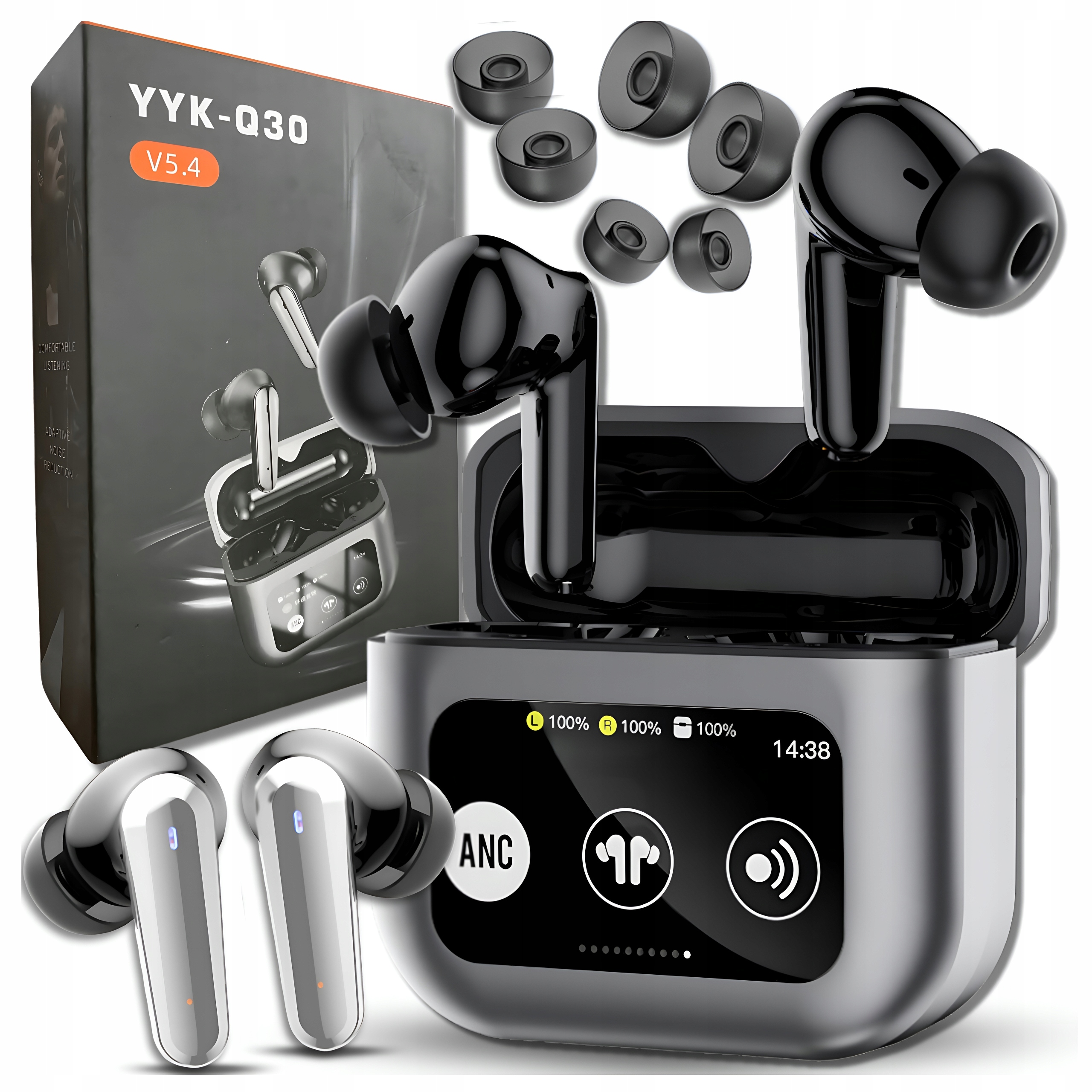 Słuchawki bezprzewodowe zauszne Elonix Aura PRO