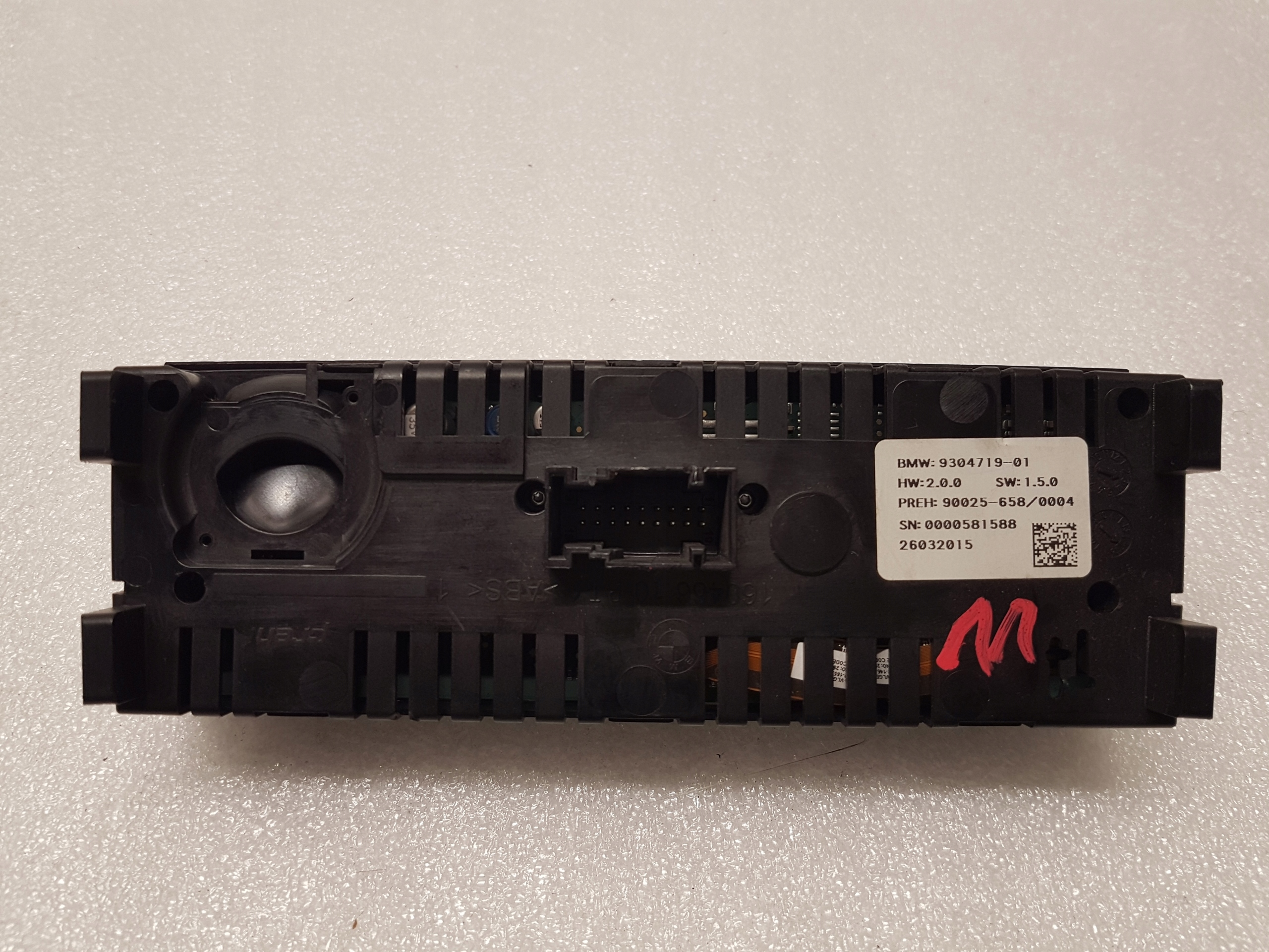 Unite commande clima BMW F10 F11 9304719